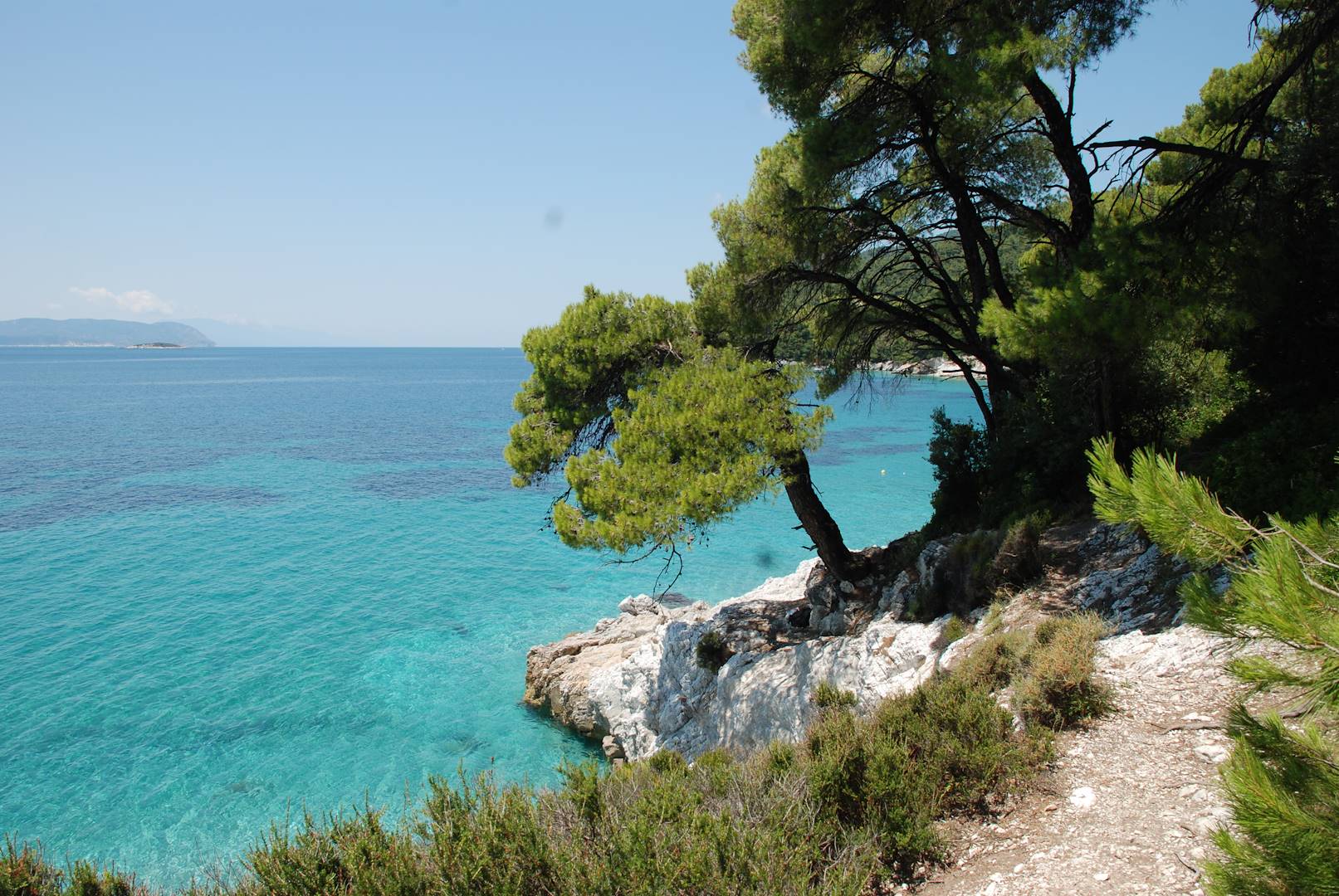 Vue de la mer à Alonissos - Sporades - Grèce
