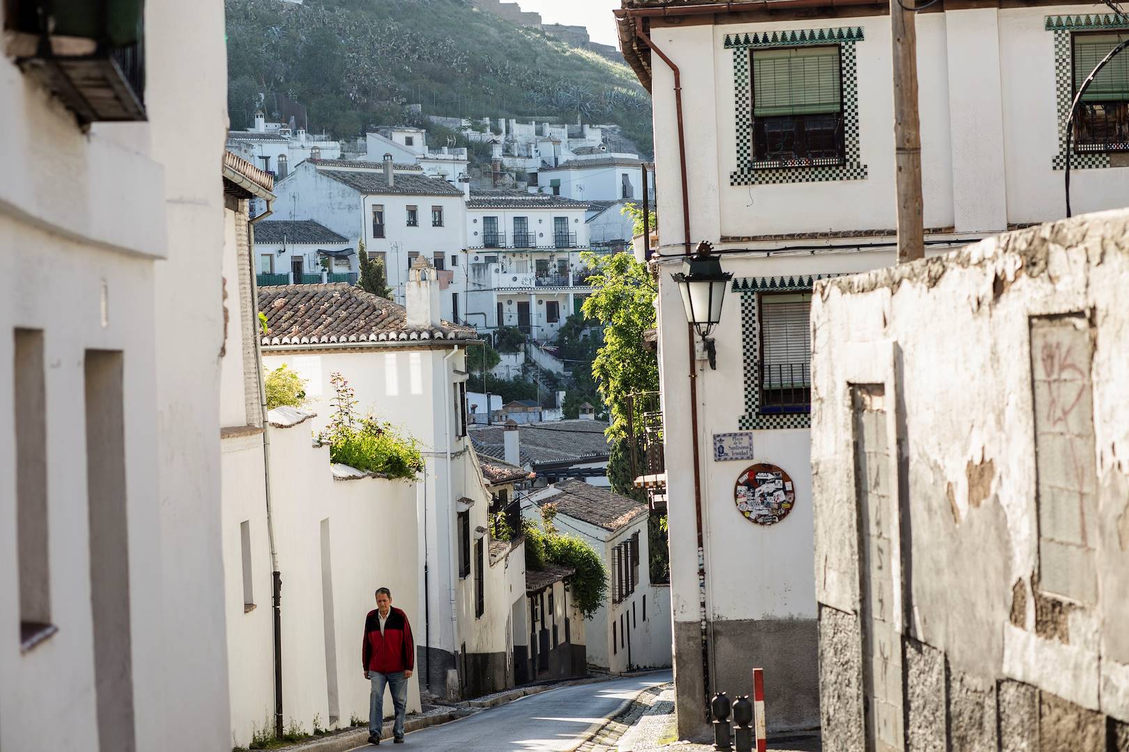 Quartier du Albaicin - Grenade - Andalousie - Espagne