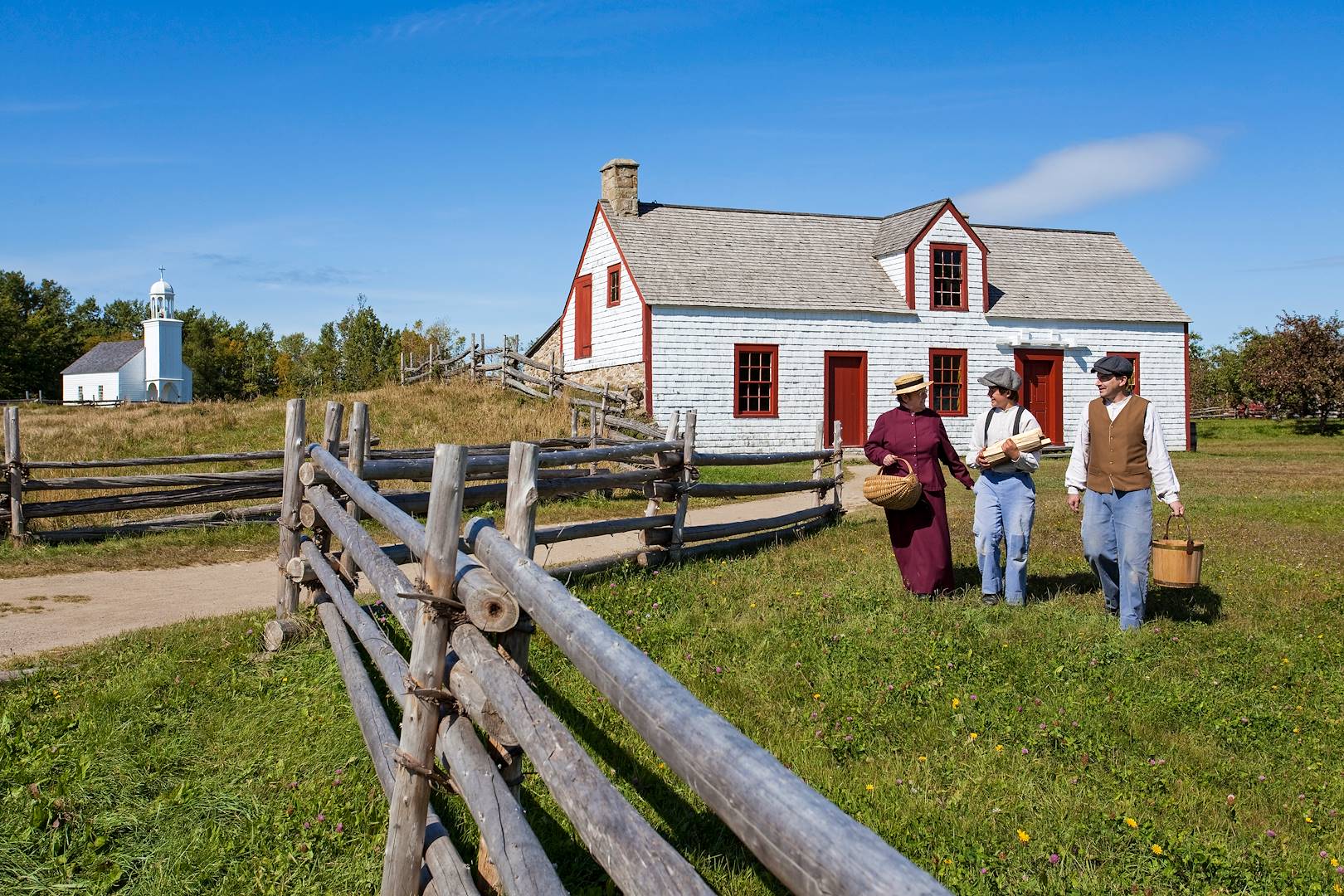 Village historique acadien - Caraquet - Acadie - New Brunswick - Canada