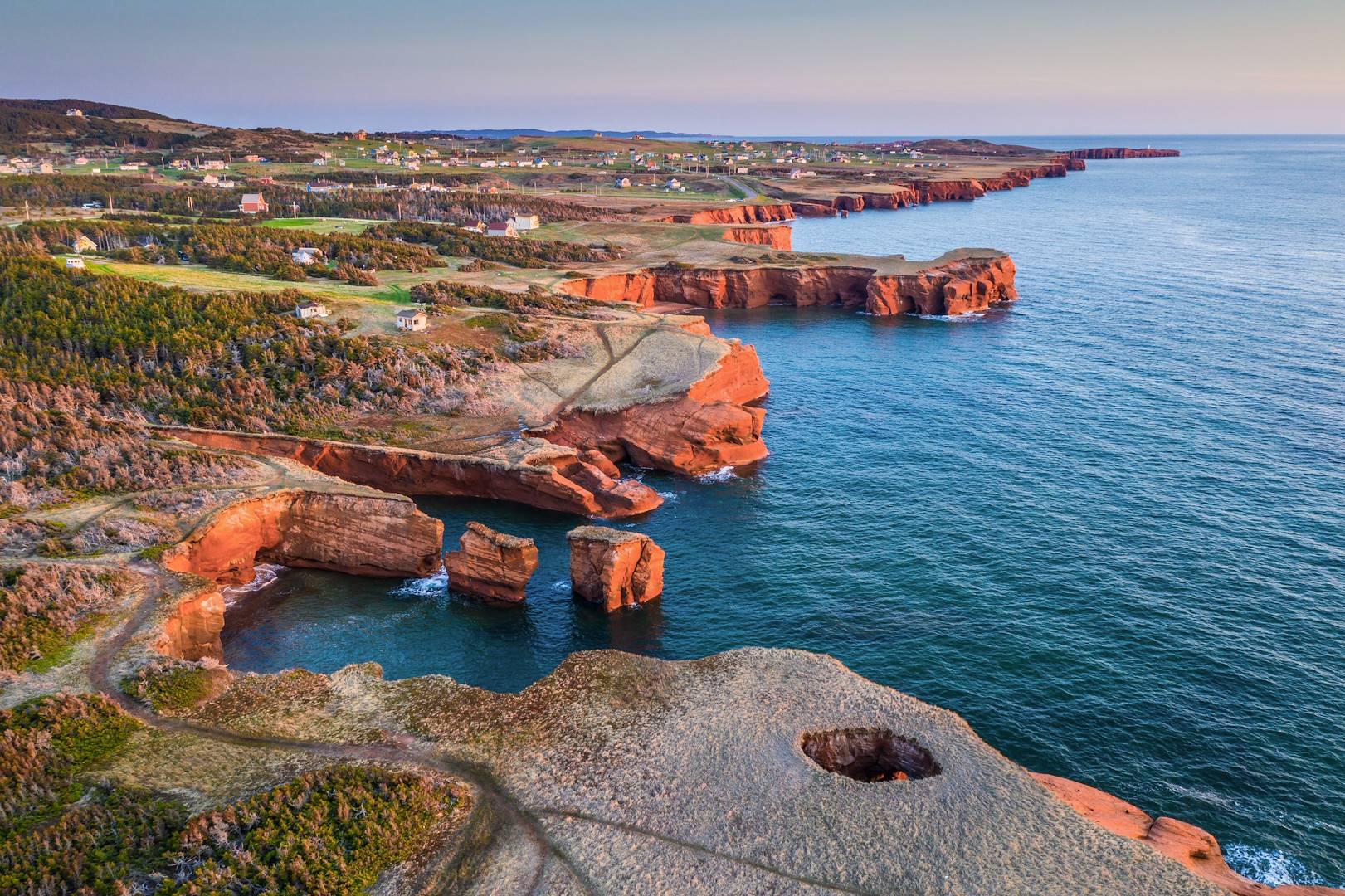 La Belle Anse - Cap-aux-Meules - Îles de la Madeleine - Québec - Canada