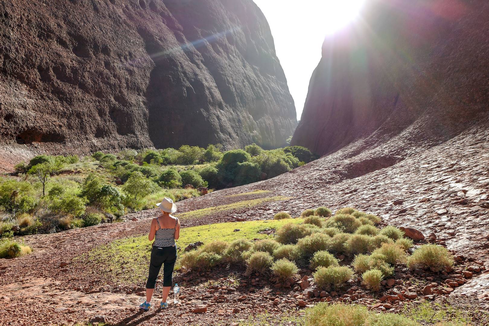 Randonnée près de Kata Tjuta - Ayers Rock - Australie