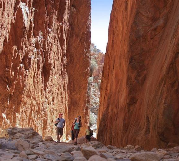 Faille de Standley Chasm - Parc national des Western MacDonell Ranges - Australie