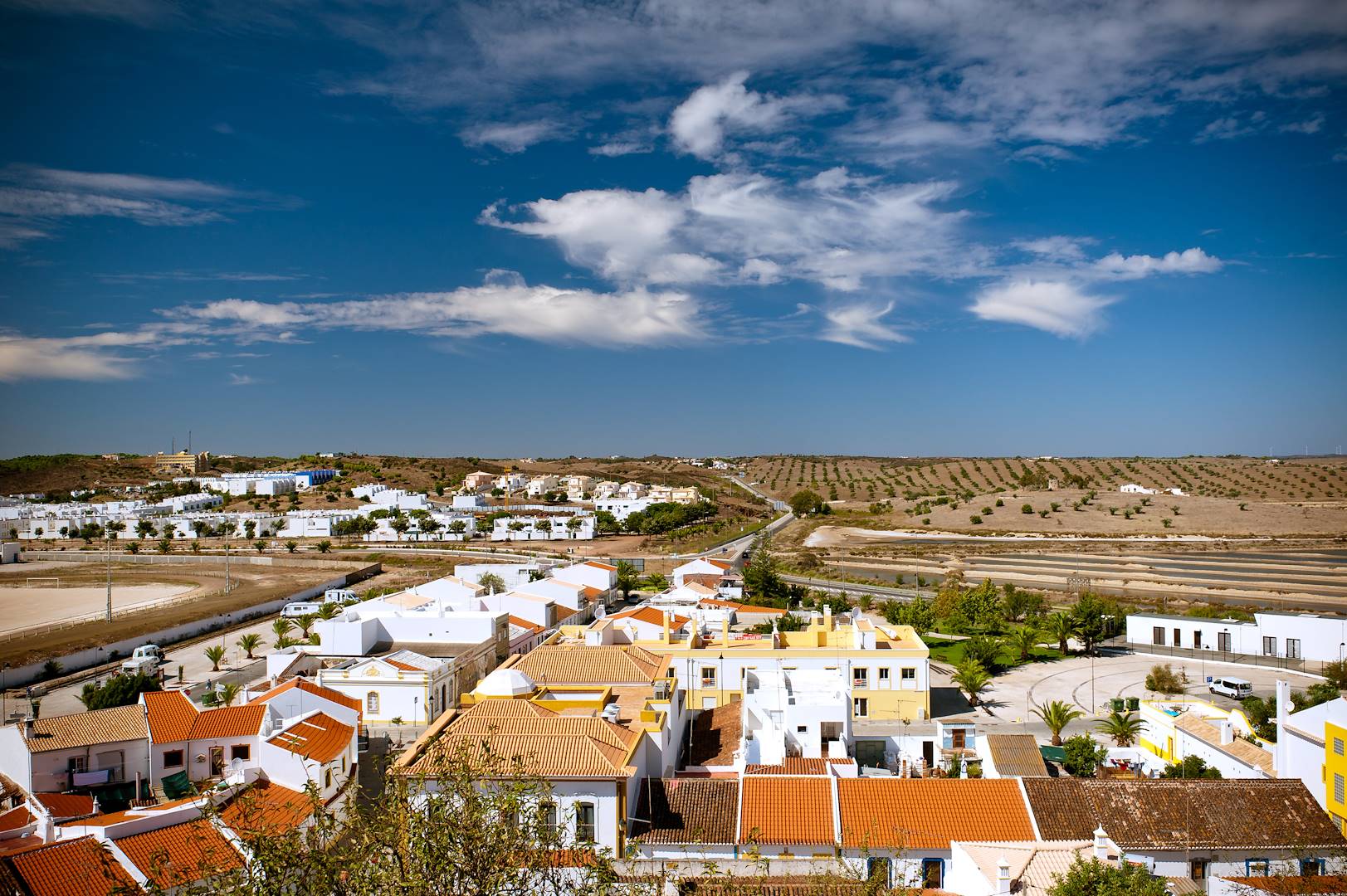 Paysage de la ville de Castro Marim - Portugal