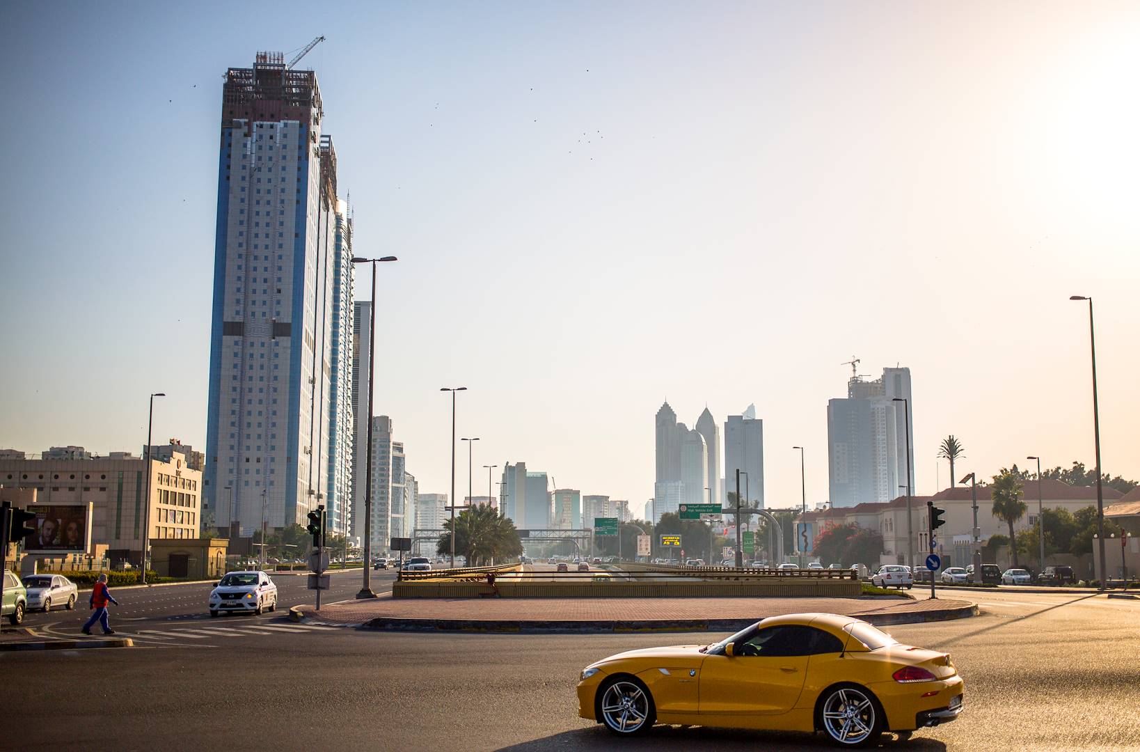 Paysage urbain de la capitale - Abou Dhabi - Emirats Arabes Unis