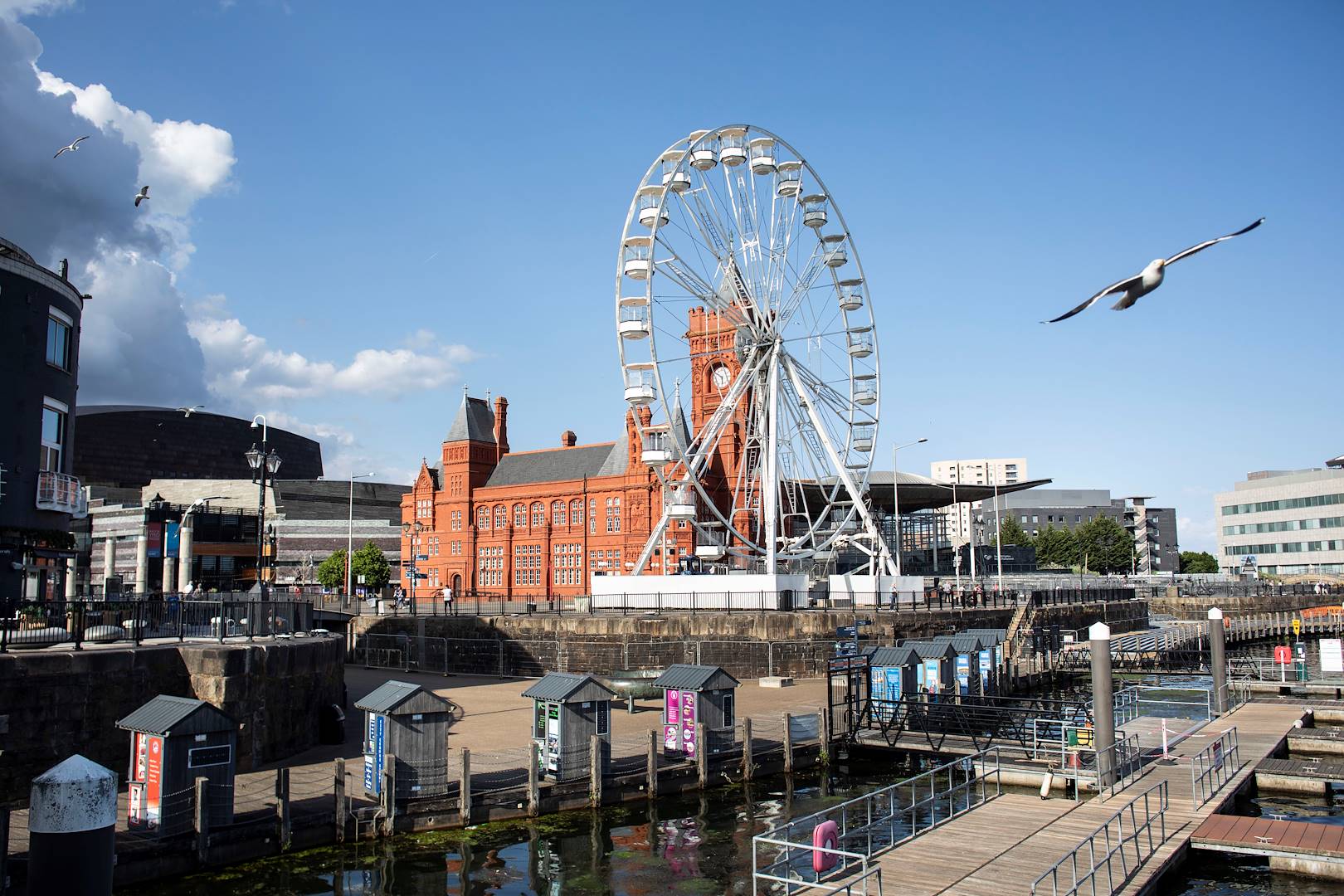 Baie de Cardiff - Pays de Galles - Royaume-Uni