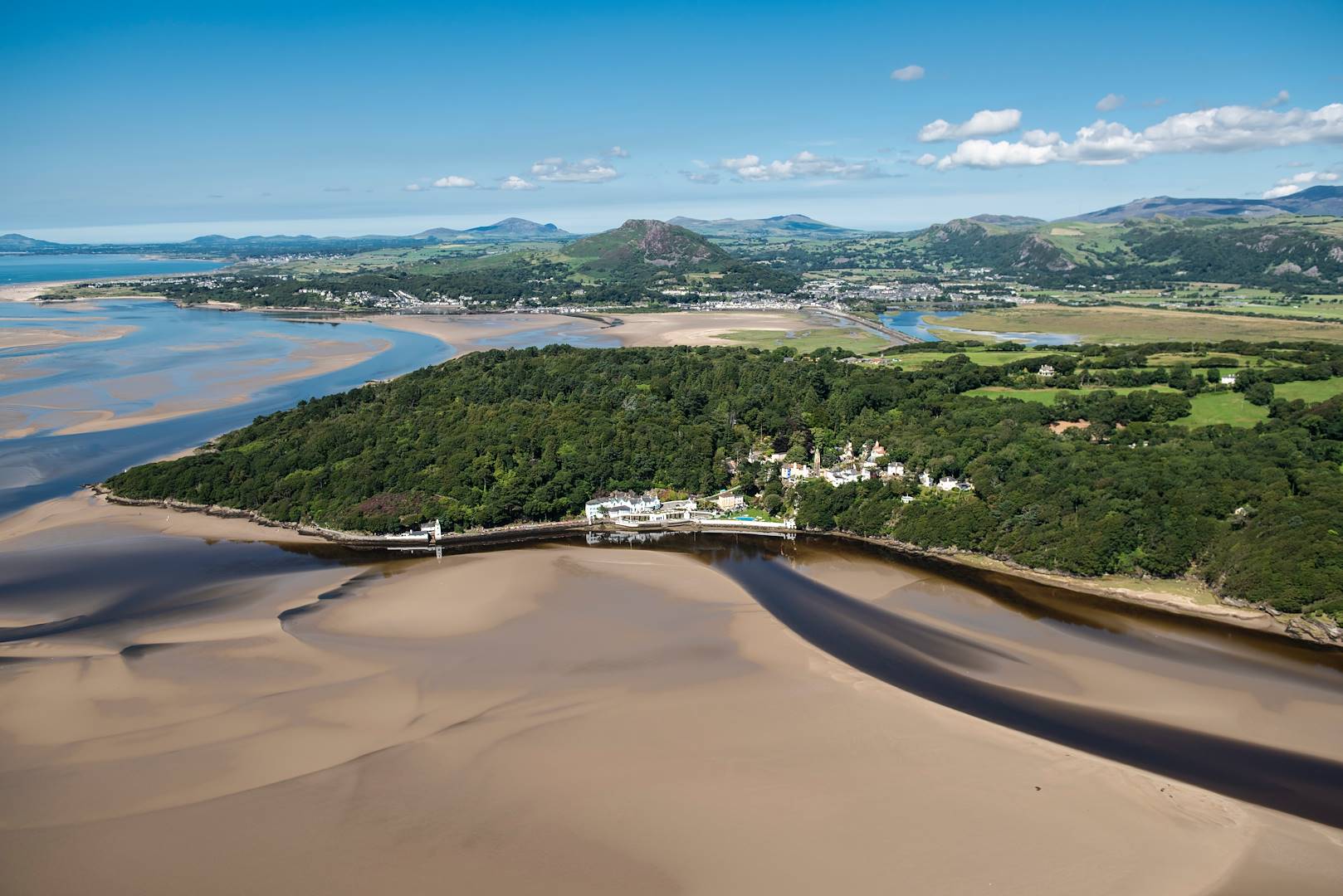 Portmeirion - Pays de Galles - Royaume-Uni