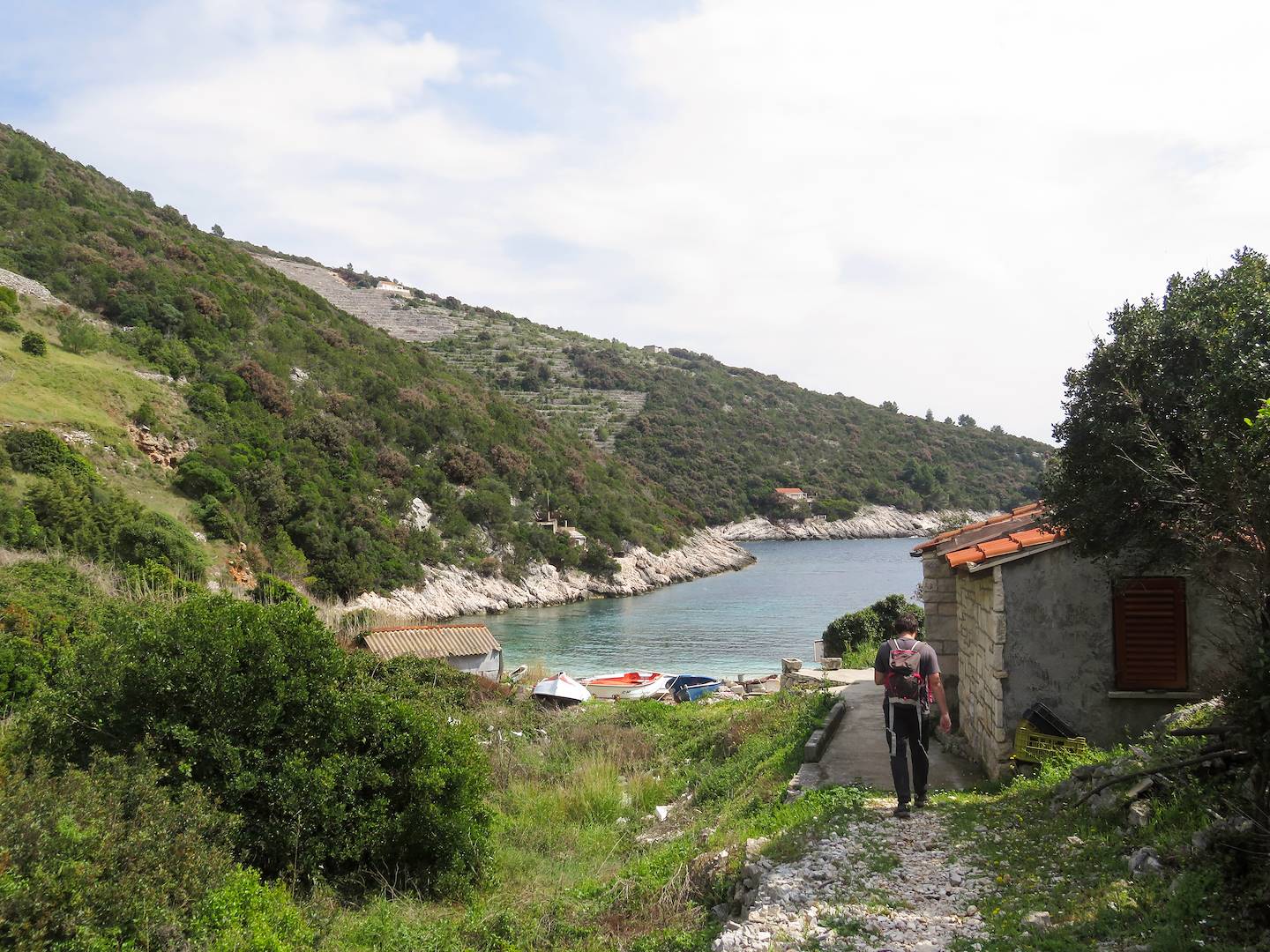 Baie de Pavja Luka - Île de Korcula - Croatie