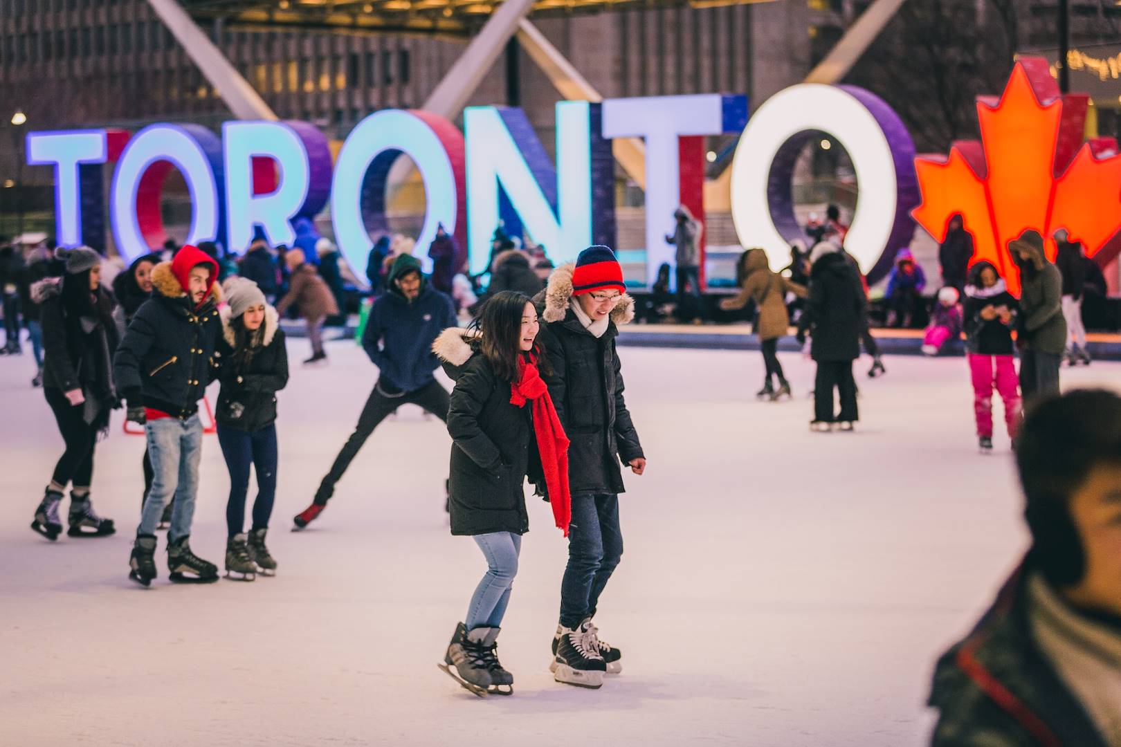 Patinoire à Toronto - Ontario - Canada