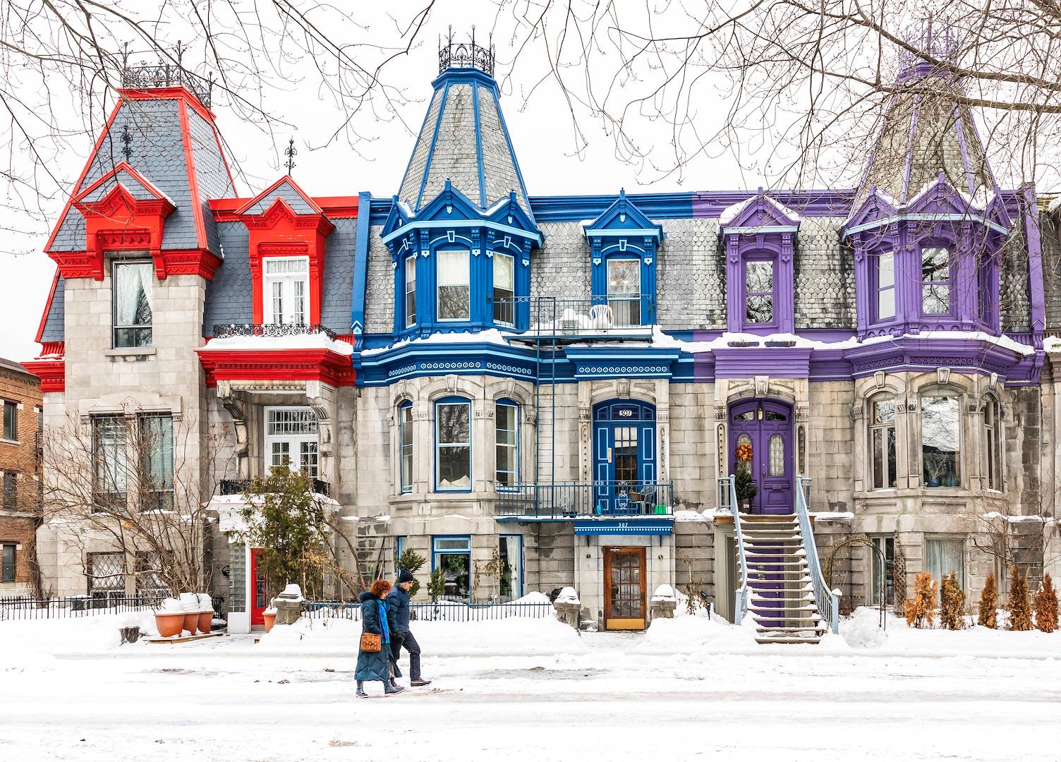 Montréal en hiver - Québec - Canada