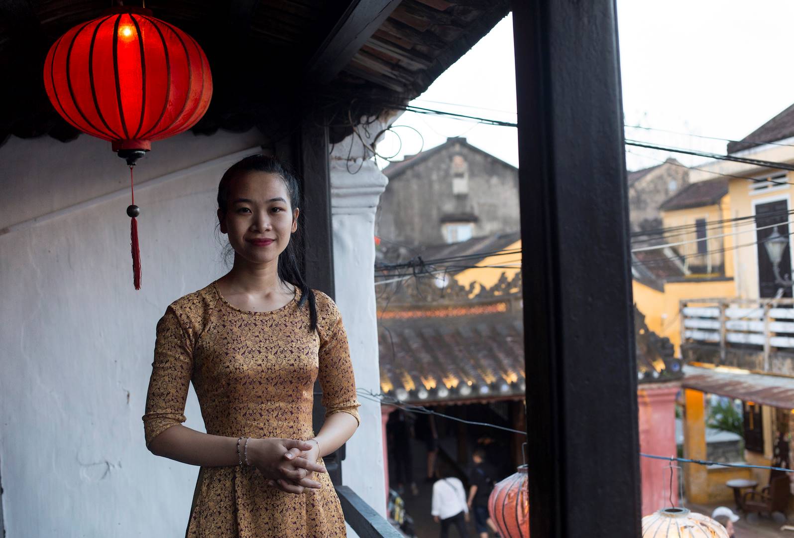Portrait d'une jeune vietnamienne - Hoi An - Vietnam