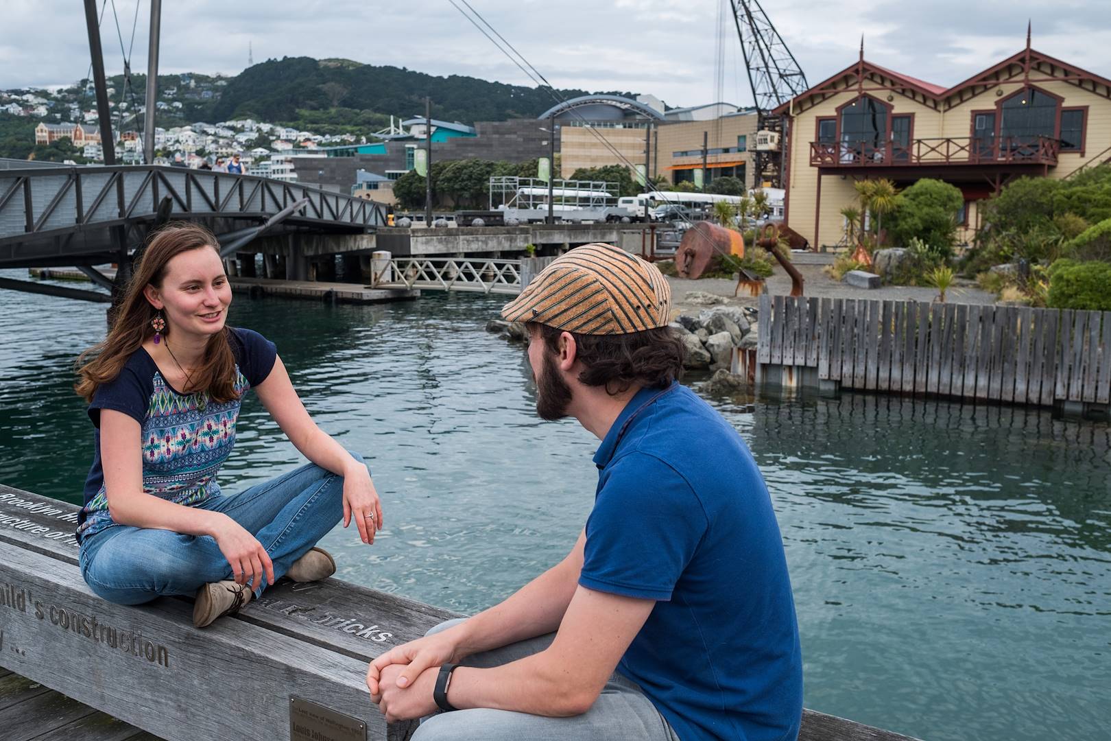 Rencontre avec Mylène, notre Welcome Host à Wellington - Île du Nord - Nouvelle Zélande