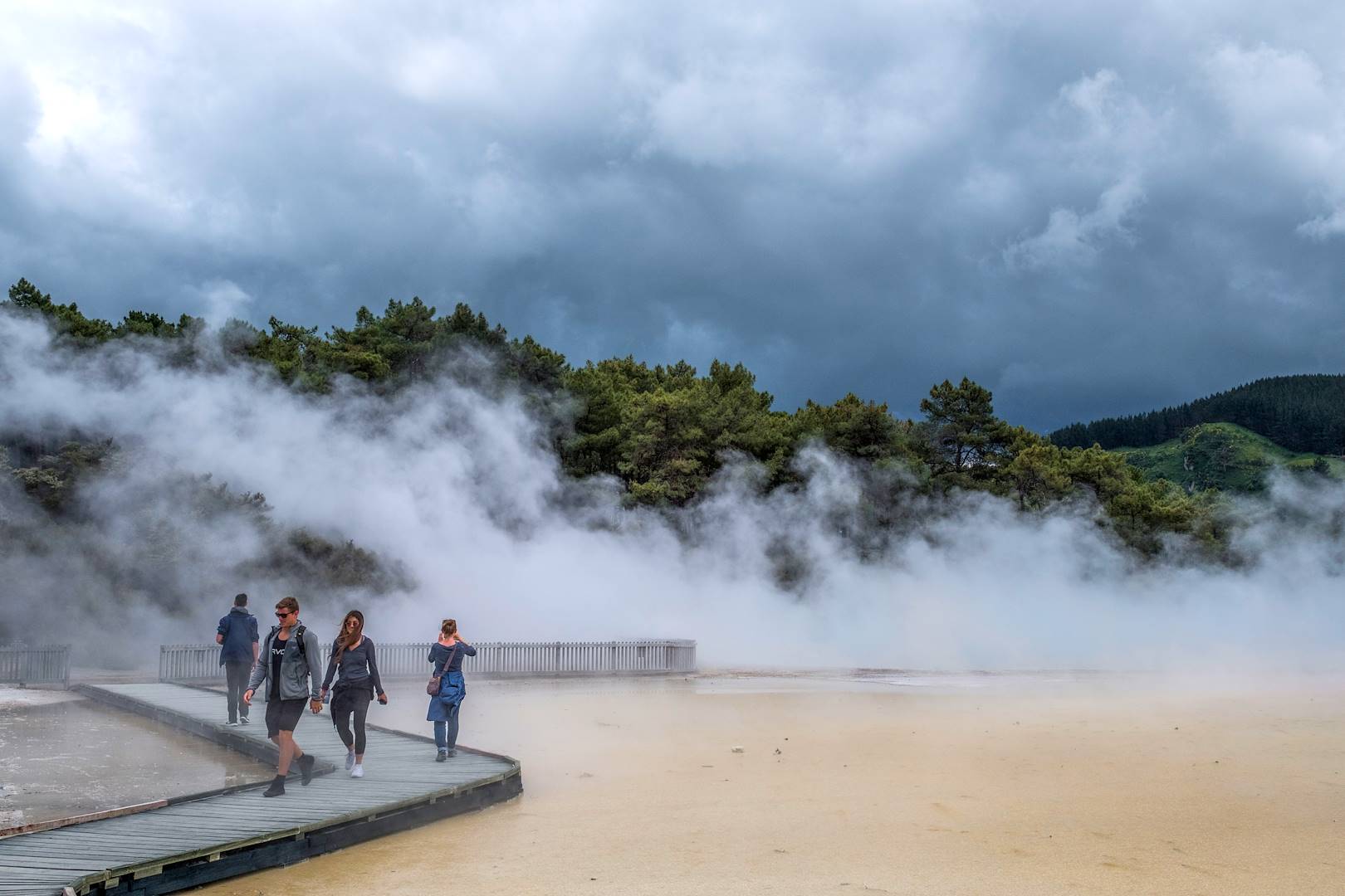 Parc géothermique de Waiotapu - Rotorua - Île du Nord - Nouvelle Zélande