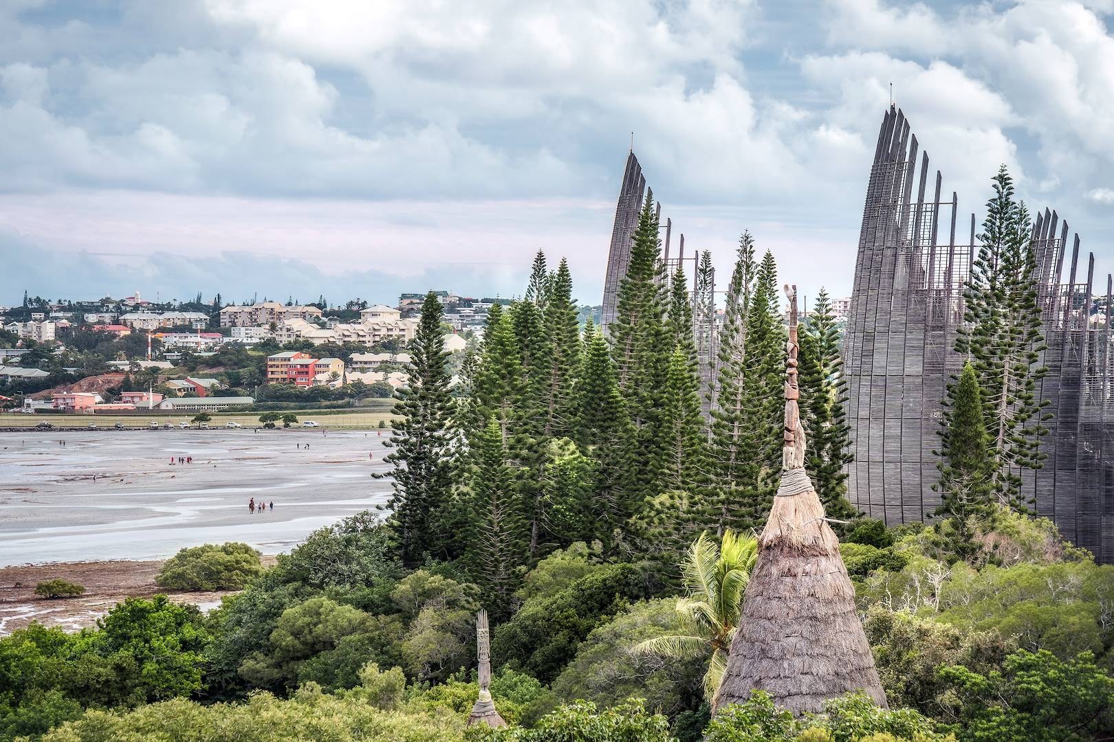 Centre Culturel Tjibaou - Nouméa - Nouvelle Calédonie