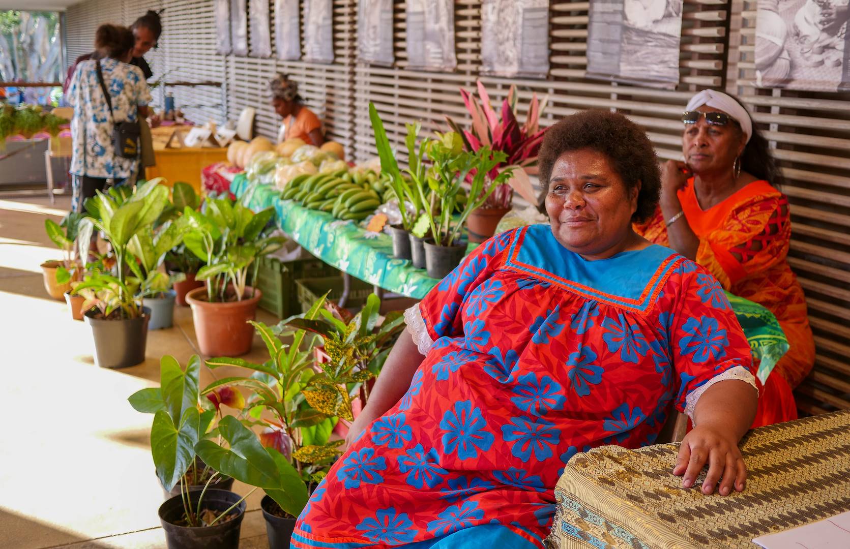 Marché lors du Festival Caledonia à Nouméa - Nouvelle Calédonie