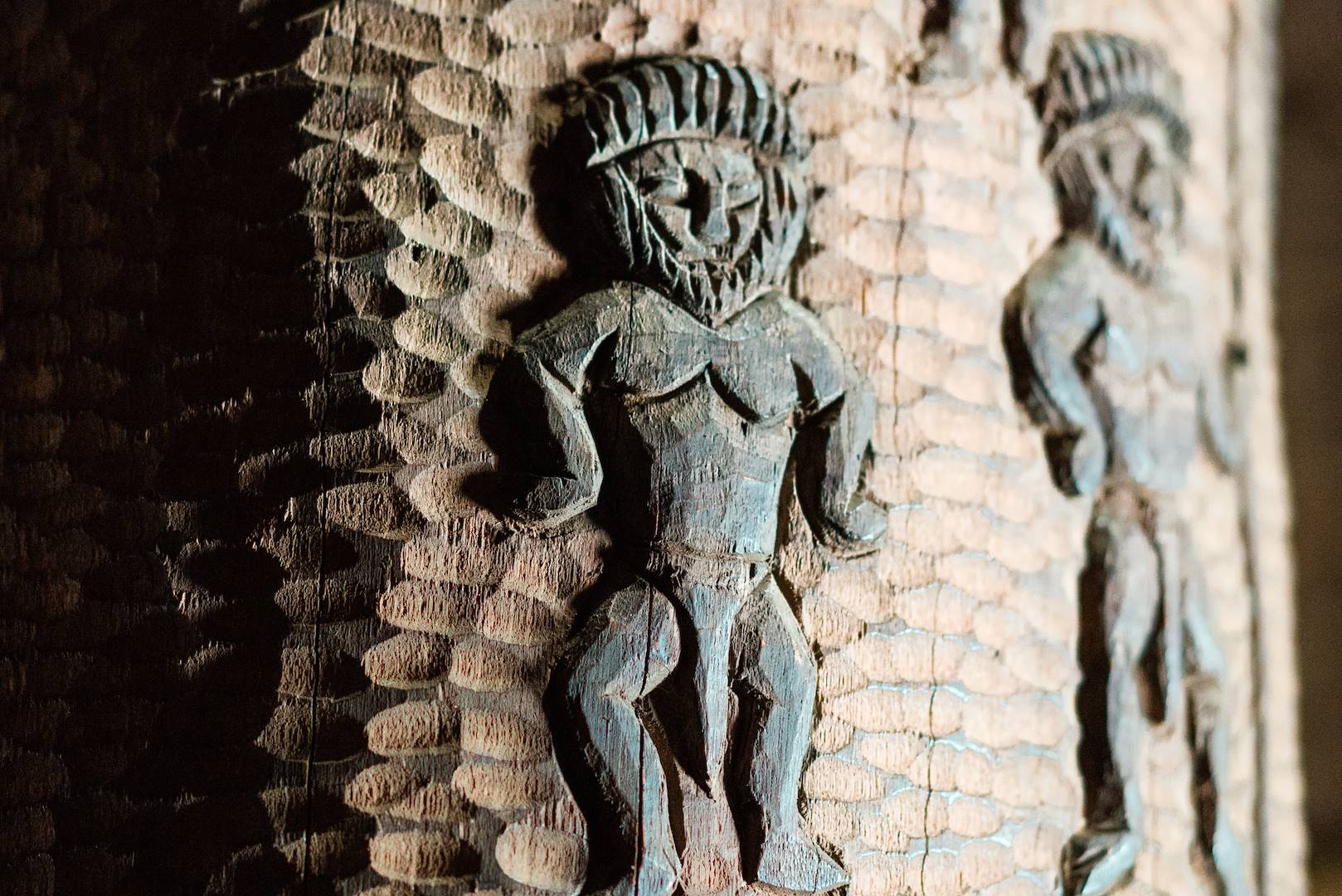Art kanak au Centre Culturel Tjibaou - Nouméa - Nouvelle Calédonie