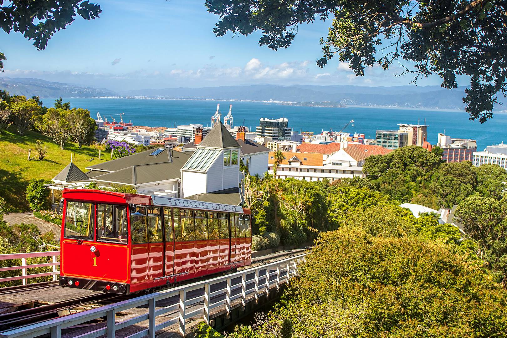 Téléphérique - Wellington - île du nord - Nouvelle-Zélande