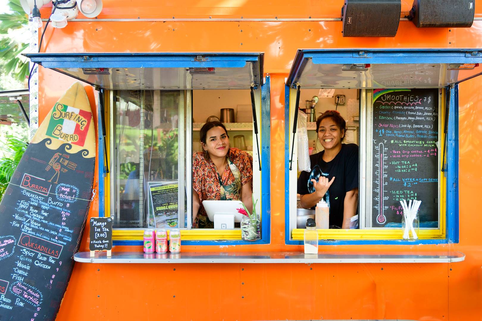 Food truck sur l'île d'Oahu - Hawaii