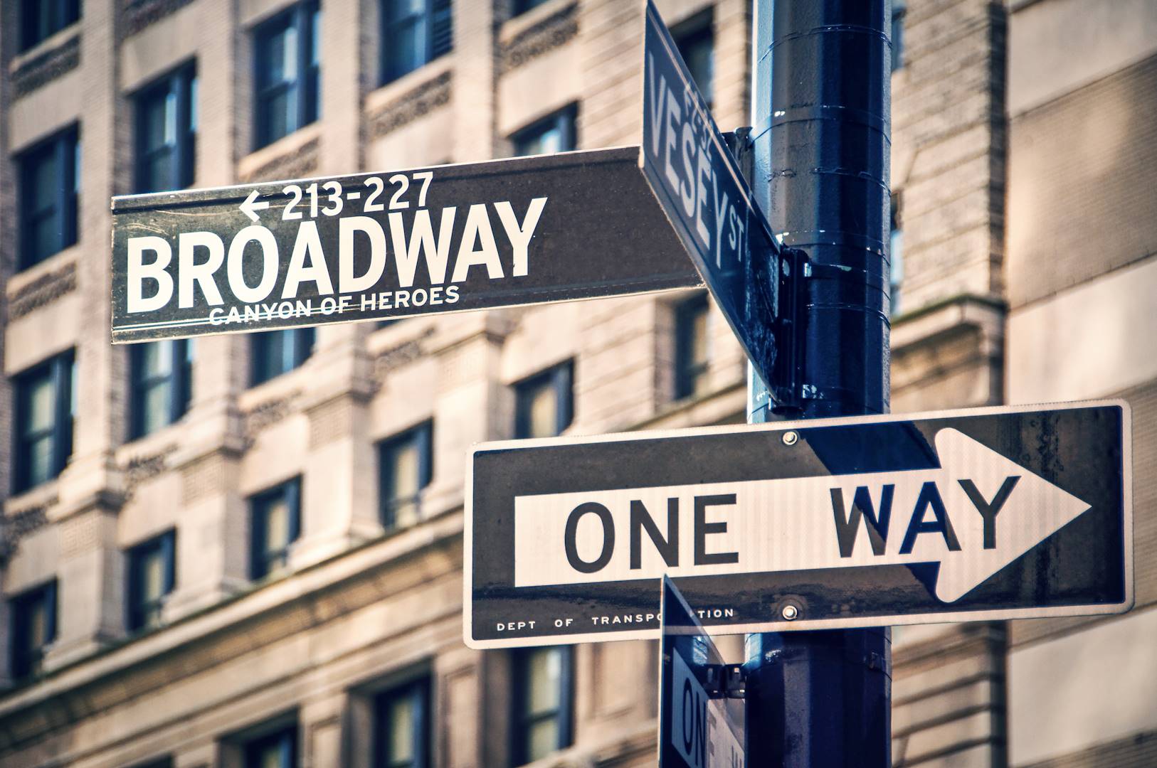 Broadway à Manhattan - New-York - Etats-Unis