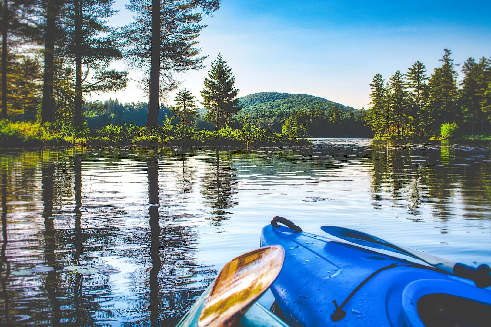 Kayak dans le Vermont - Etats-Unis