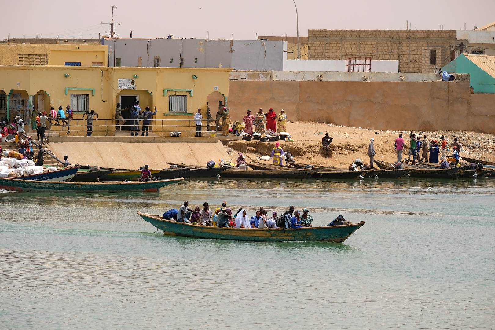 A la frontière de la Mauritanie - Dagana - Sénégal