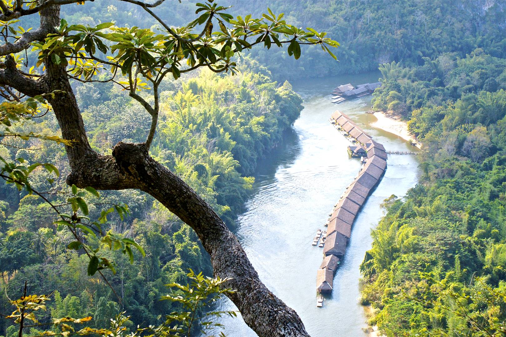 Lodge sur la rivière Kwai - Kanchanaburi - Thaïlande