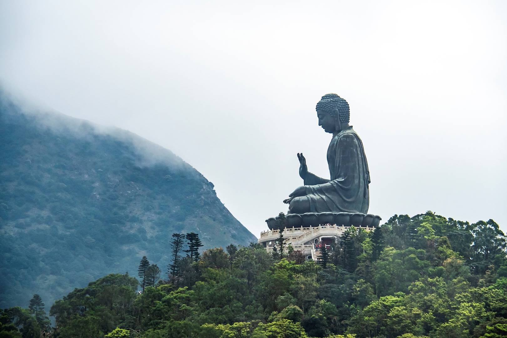 Bouddha de Tian Tan - Île de Lantau - Hong Kong - Chine