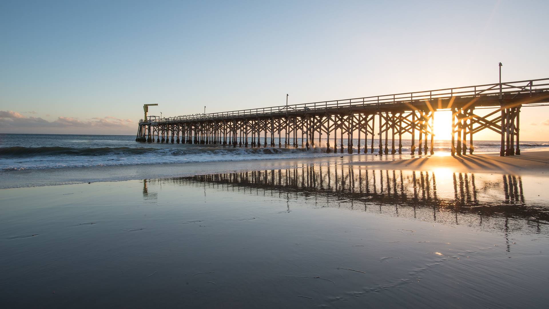 Jetée de Gaviota State Park - Californie - États-Unis