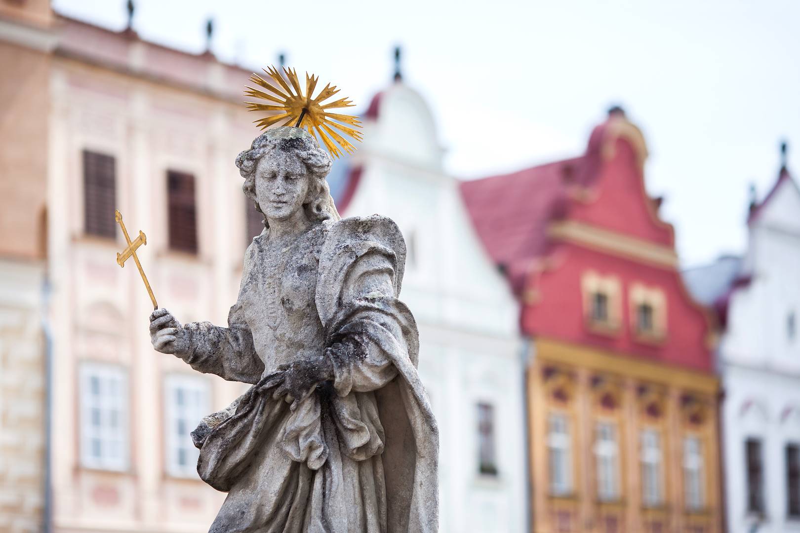 Place de Telc - Moravie - République Tchèque