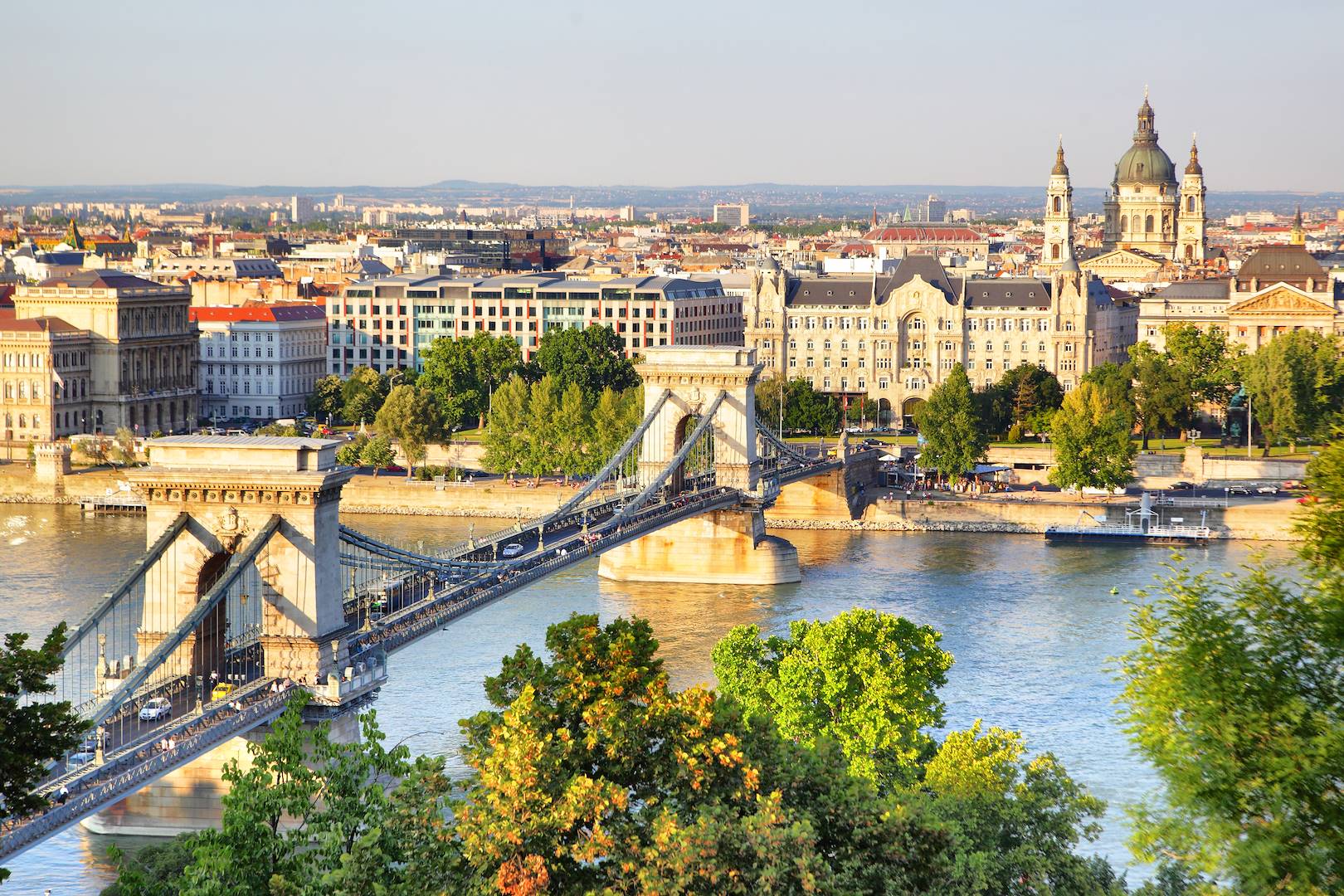 Le pont des Chaînes - Budapest - Hongrie