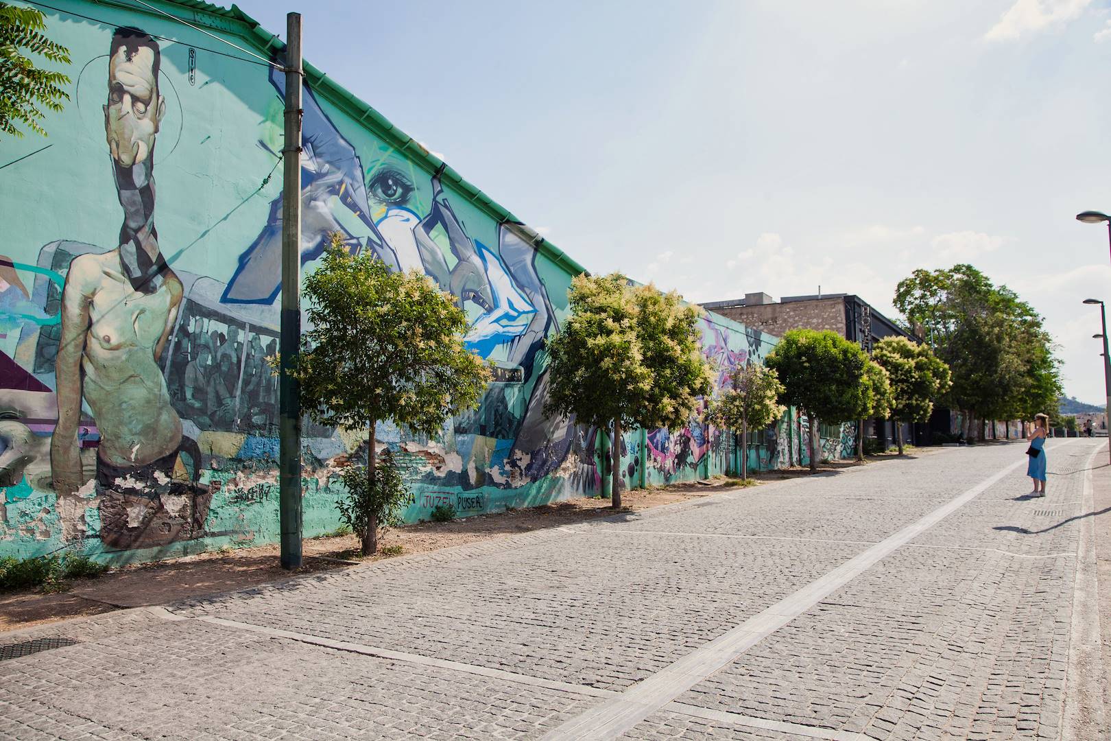 Street Art dans les rues d'Athènes - Athènes - Grèce