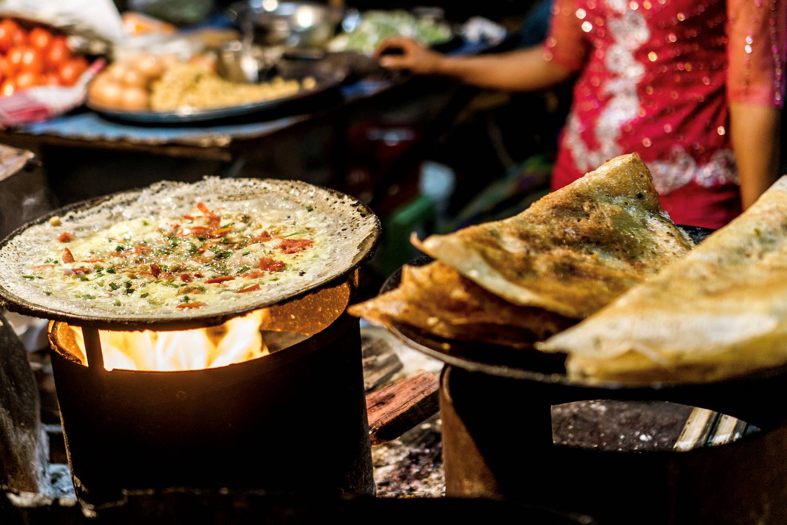 Street food by night - Mandalay - Birmanie