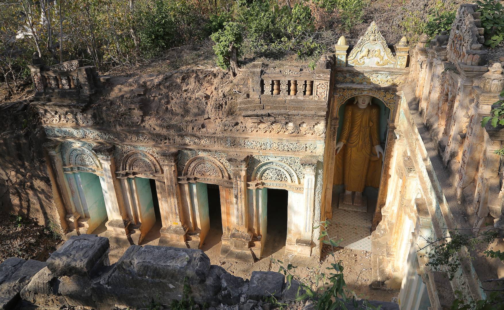 Grottes de Po Win Taung - Monywa - Birmanie