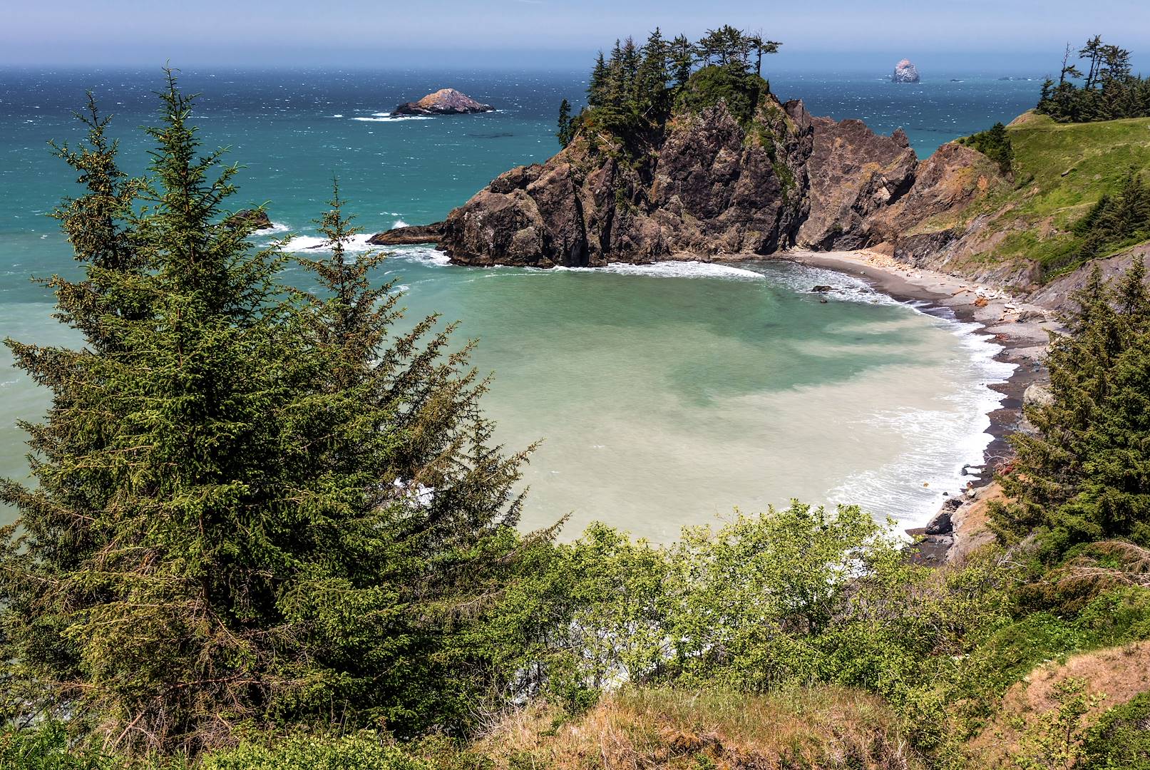 Côte Pacifique depuis la Route 101 - Oregon - Etats-Unis