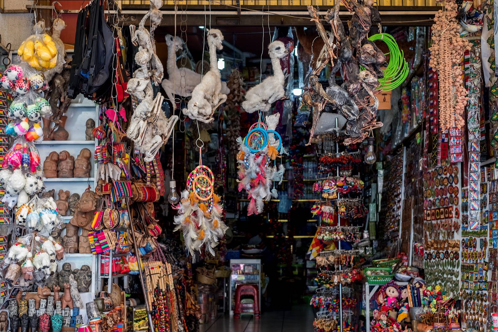 Marché des sorcières - La Paz - Bolivie