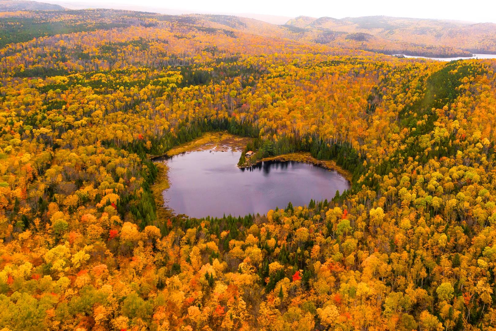 Parc national de la Mauricie en automne - Québec - Canada