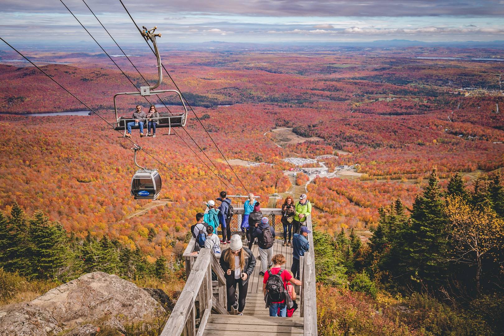 Parc national du Mont Orford - Cantons-de-l'Est - Québec - Canada
