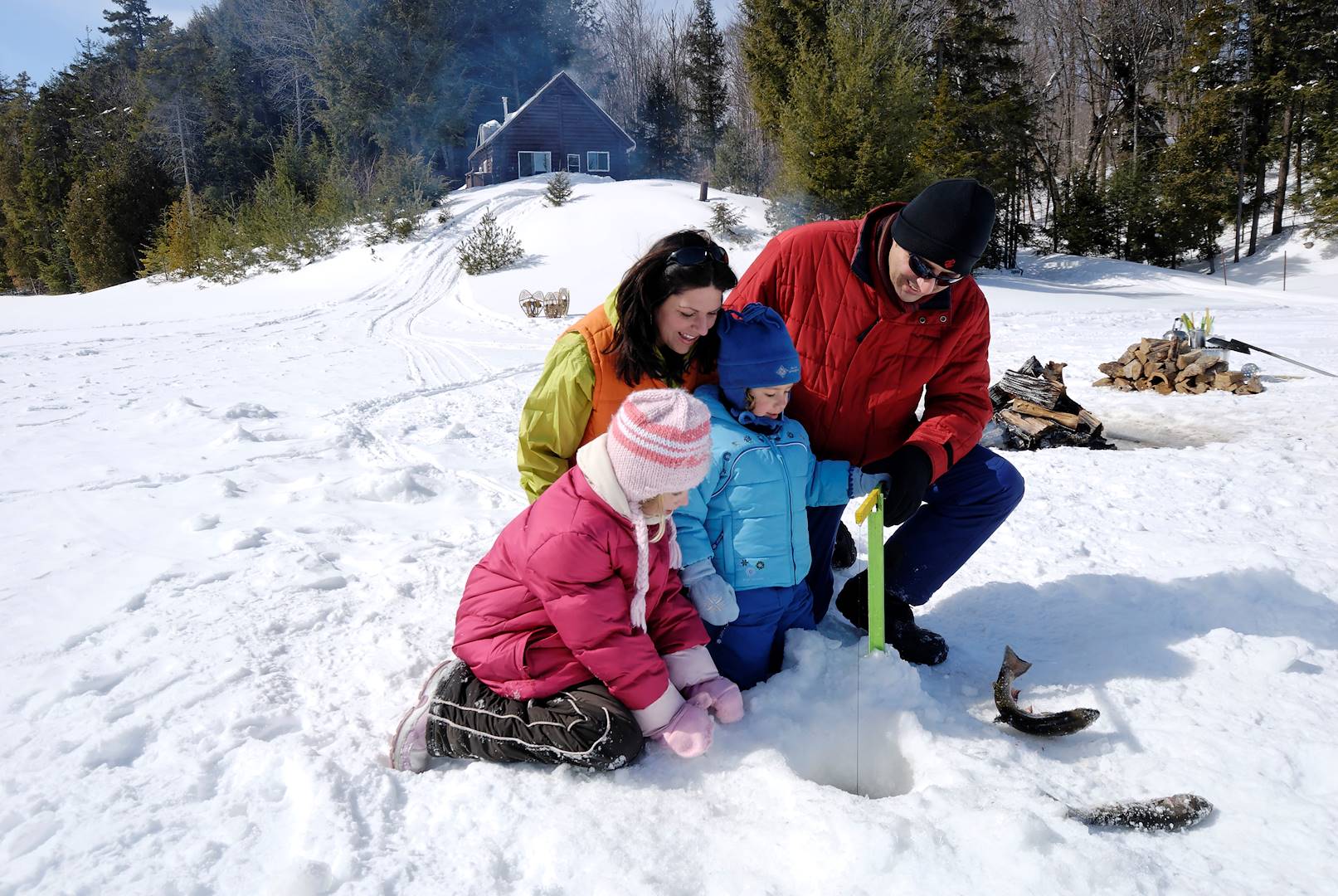 voyage canada hiver en famille