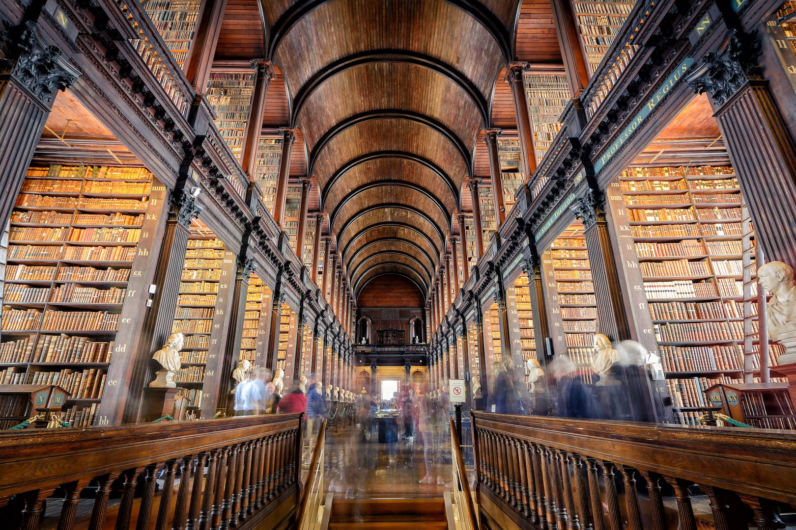 Bibliothèque du Trinity College - Dublin - Irlande