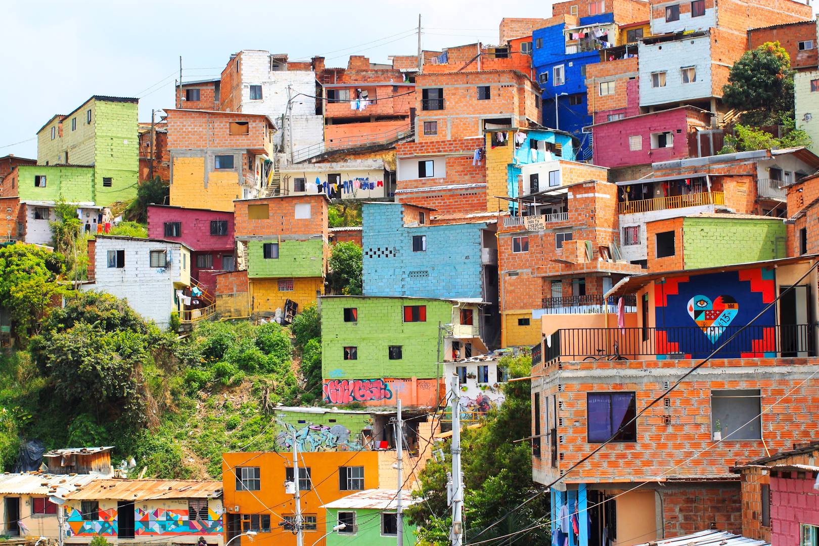 La Comuna 13 - Medellin - Colombie
