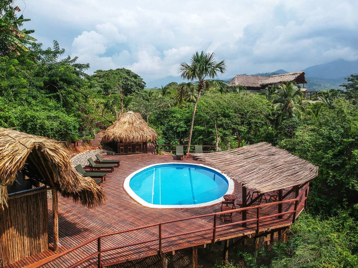 Hébergement dans la parc Tayrona - Colombie