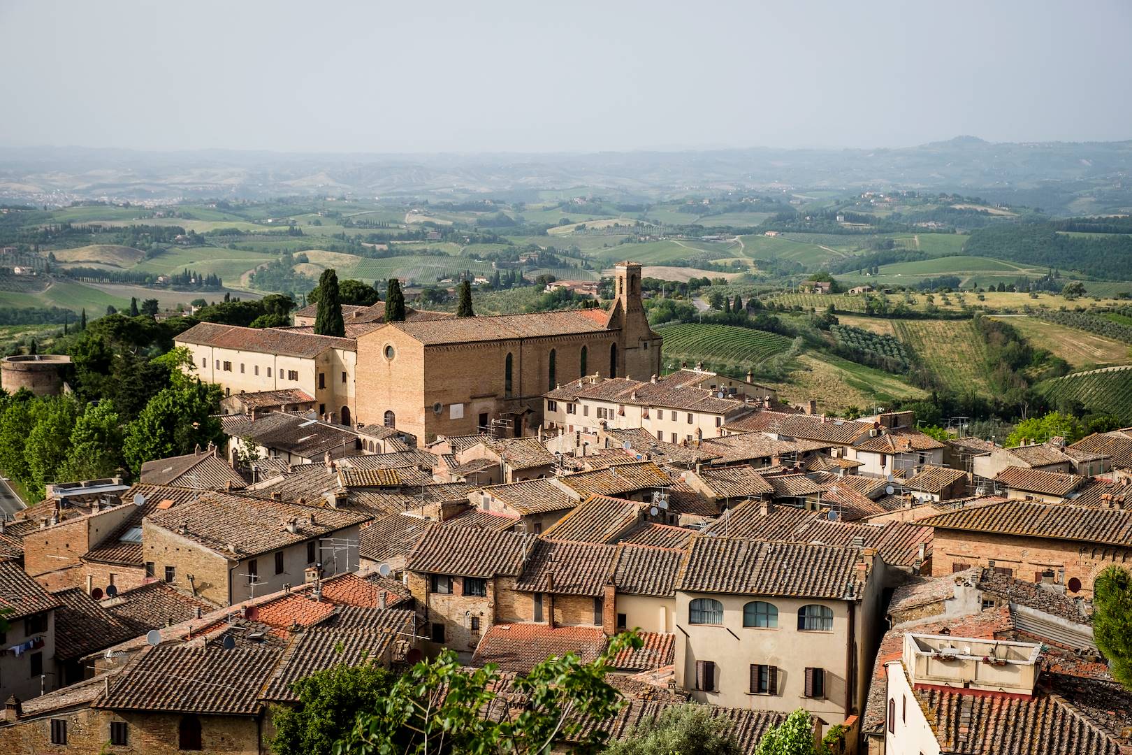 Le village médiéval San Gimignano - Toscane - Italie