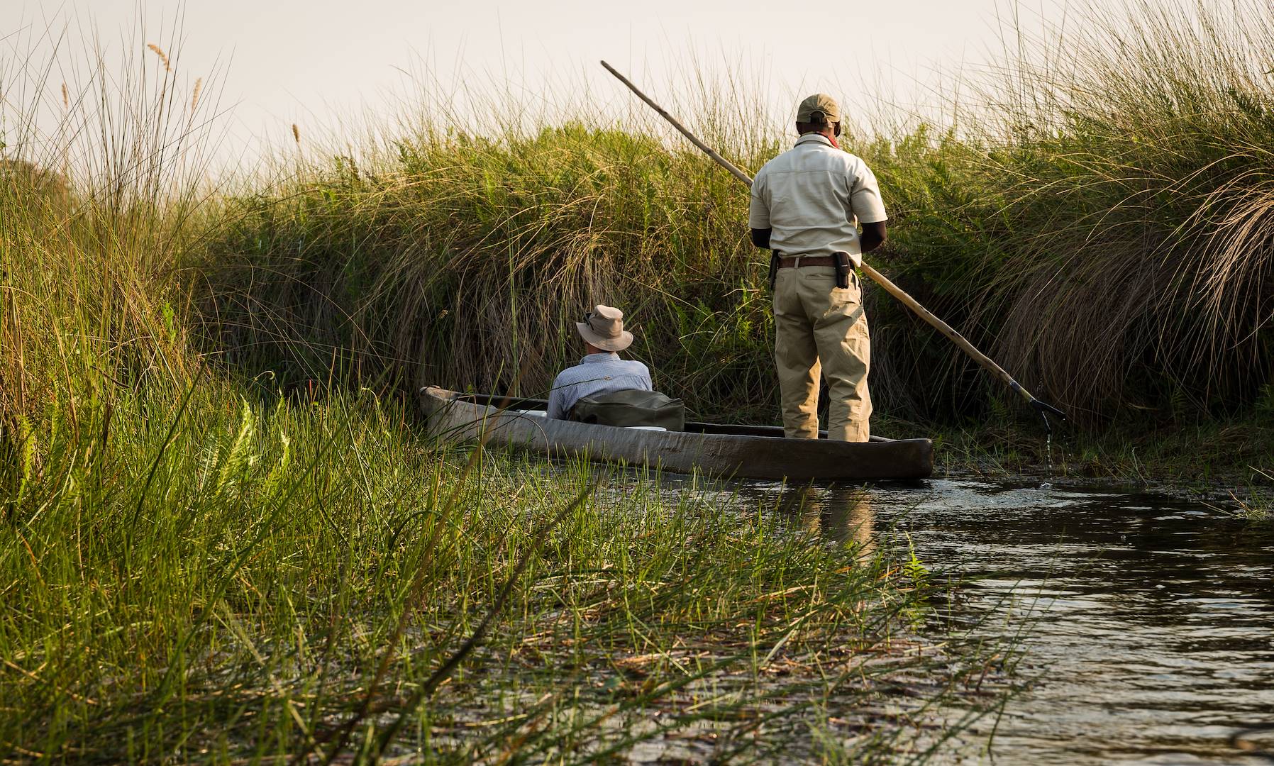 Traversée de la rivière de l'Okavango - Botswana