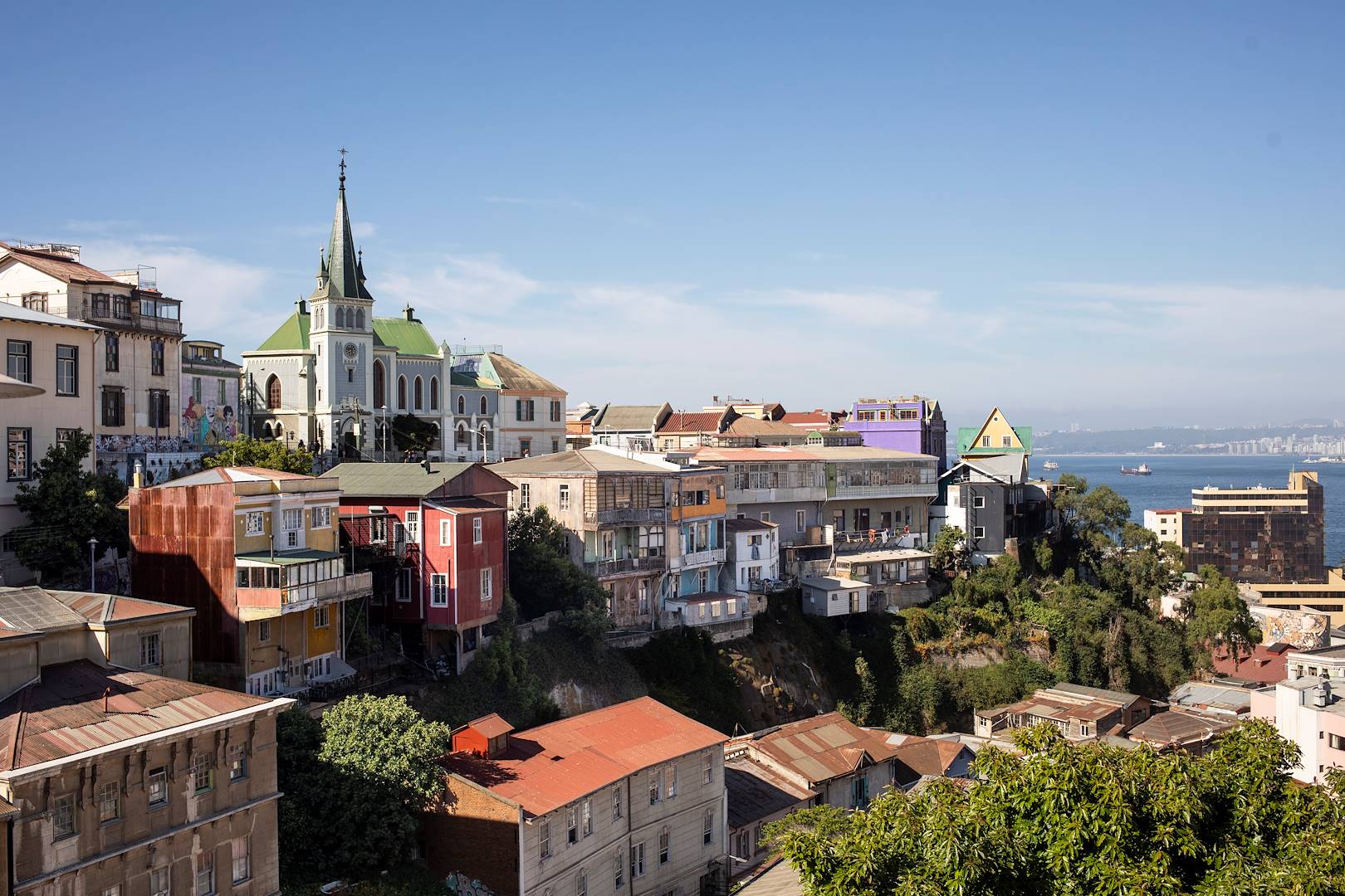 Eglise de la Sainte Croix - Cerro Concepcion - Valparaiso - Chili