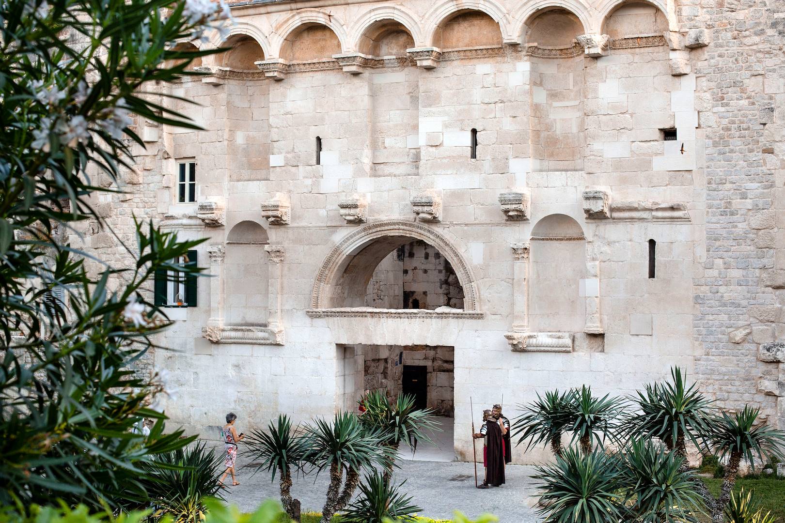 Porte d'Or du Palais de l'empereur Dioclétien - Split - Croatie