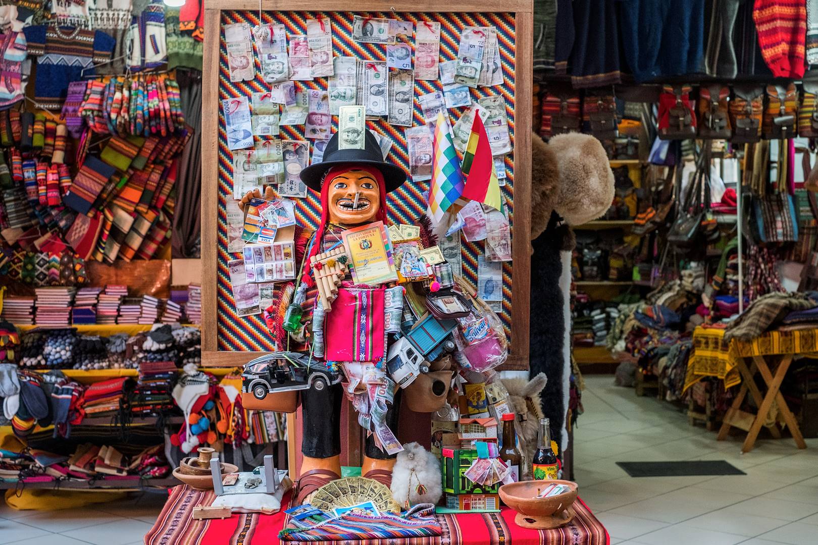 Marché des sorcières - La Paz - Bolivie