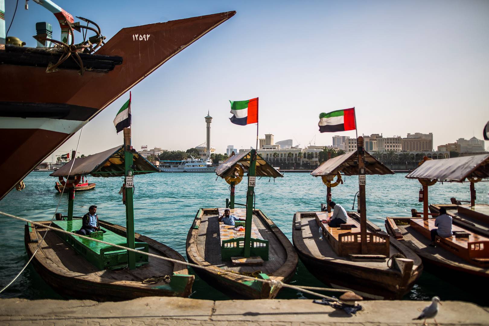 Barques traditionnelles - Dubaï