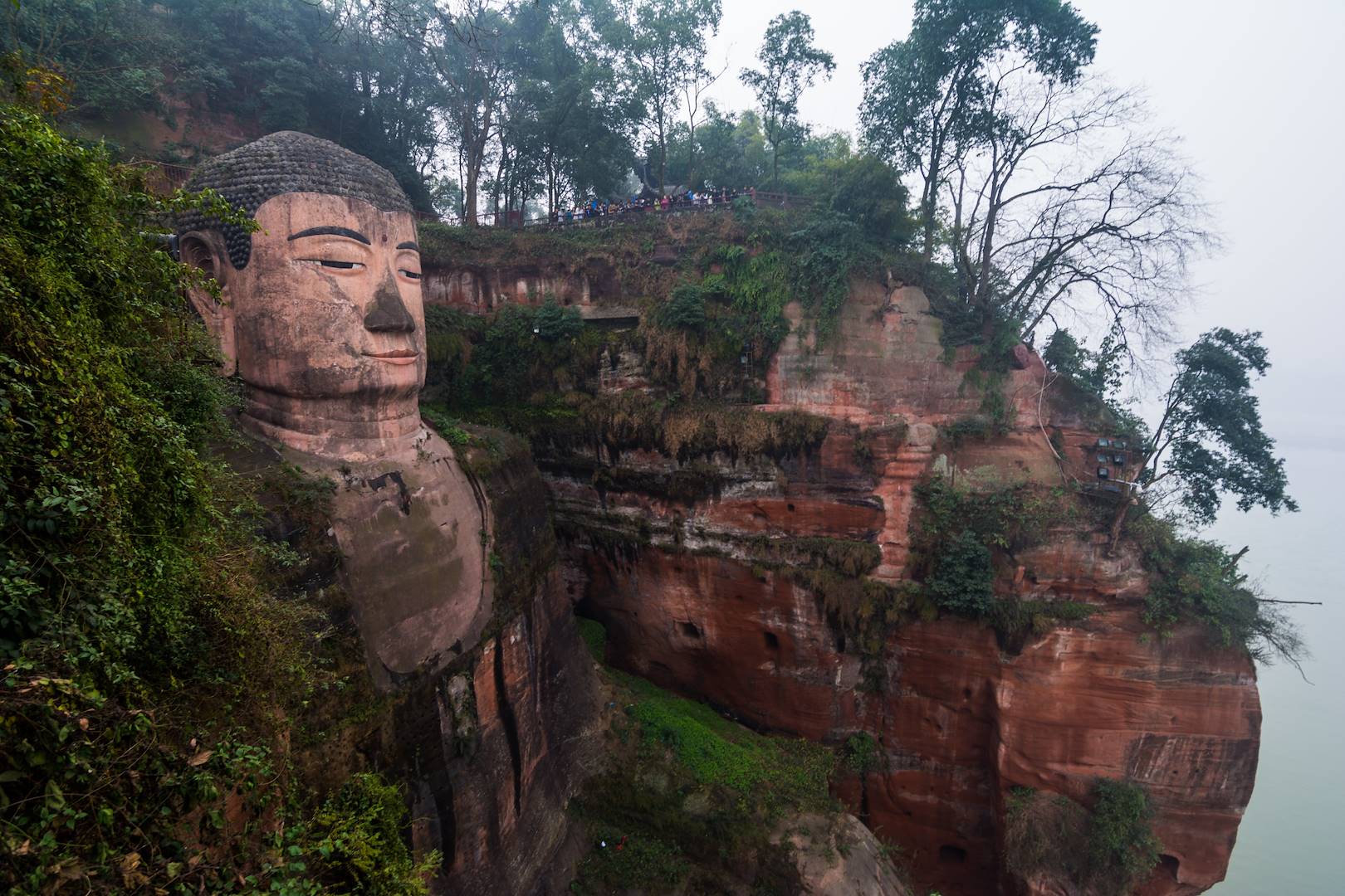 Le Grand Bouddha de Leshan - Province de Sichuan - Chine