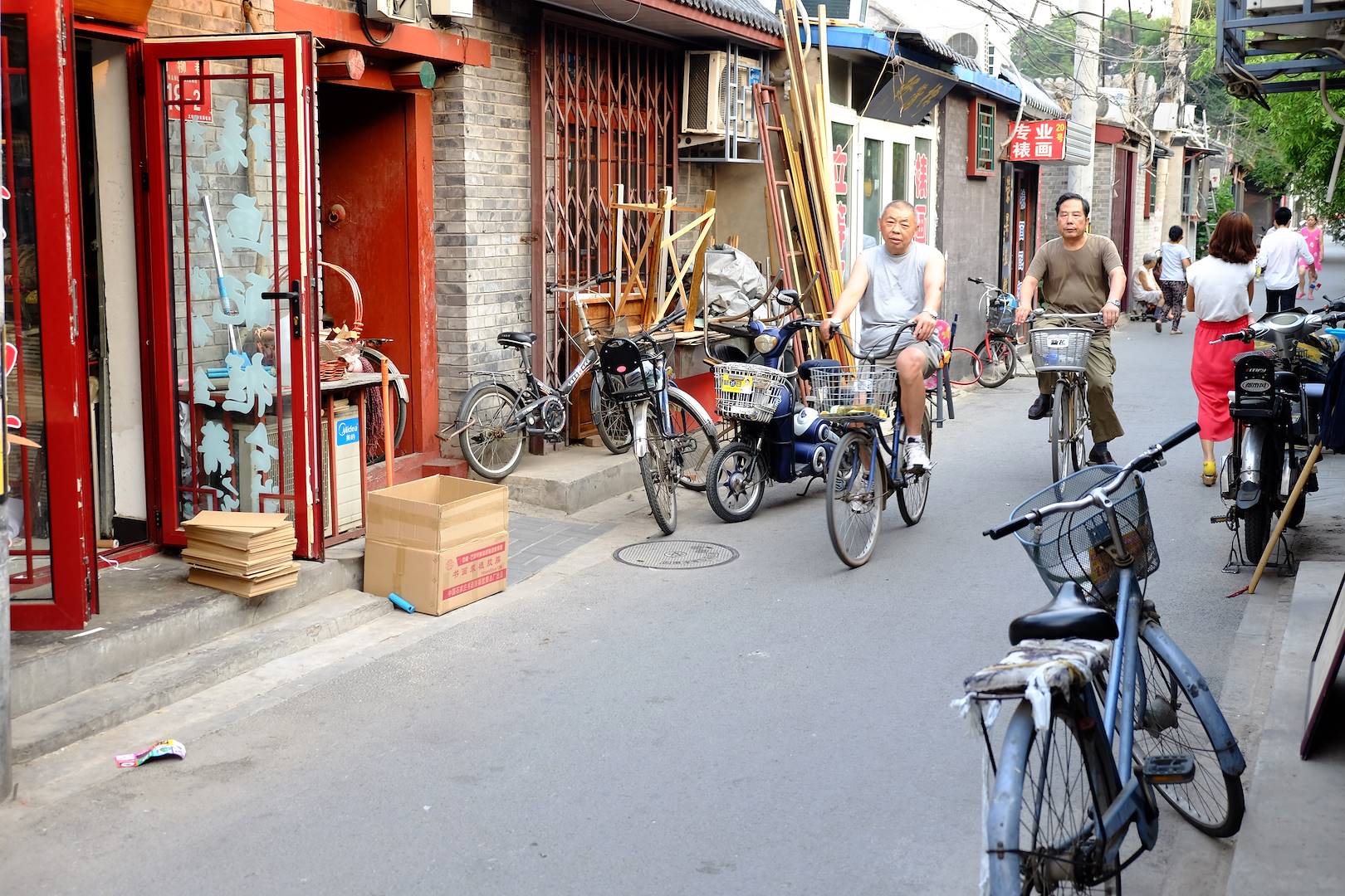 Dans les rues de Pékin - Chine
