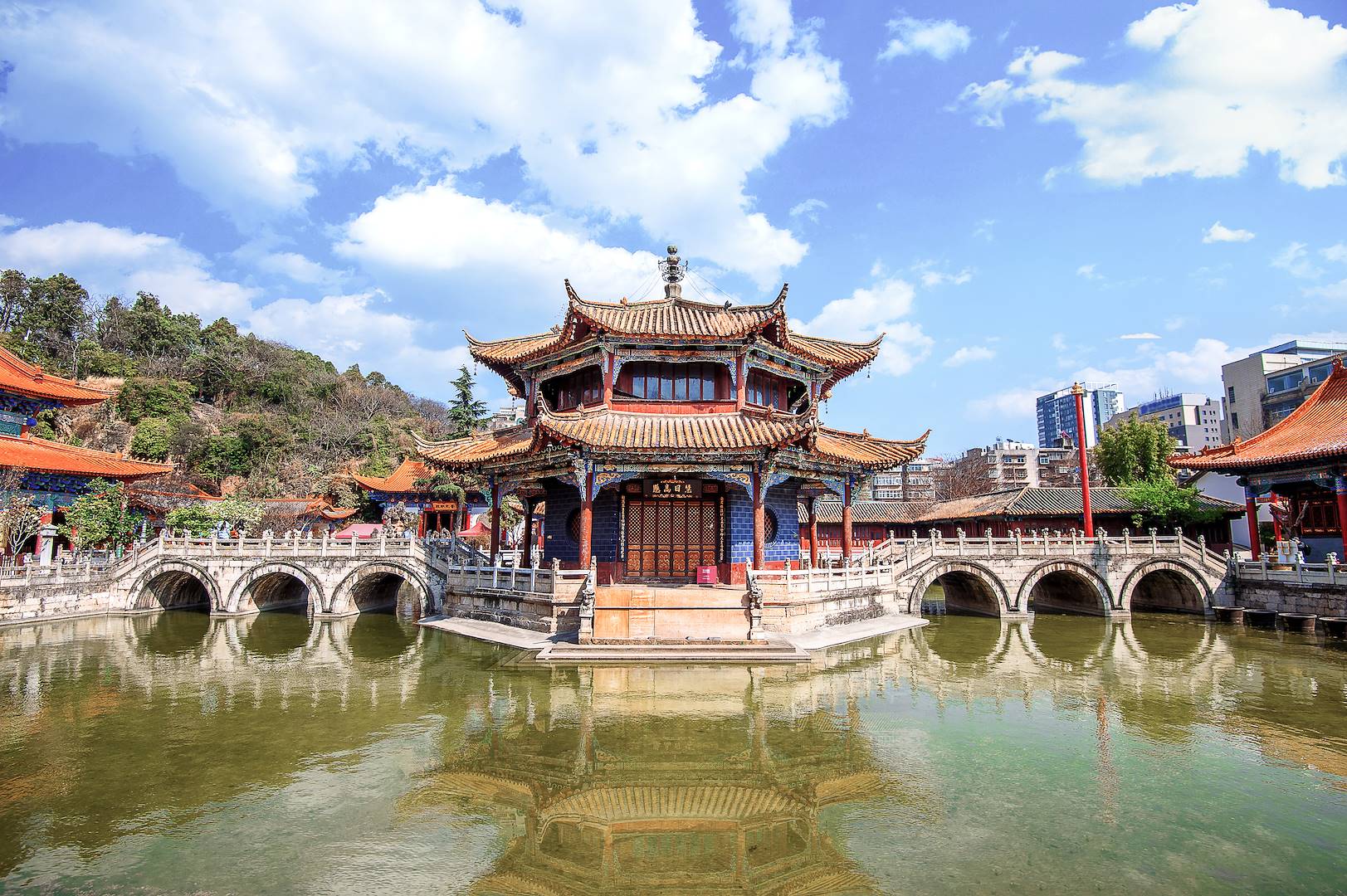 Temple de Yuantong à Kunming - Province du Yunnan - Chine