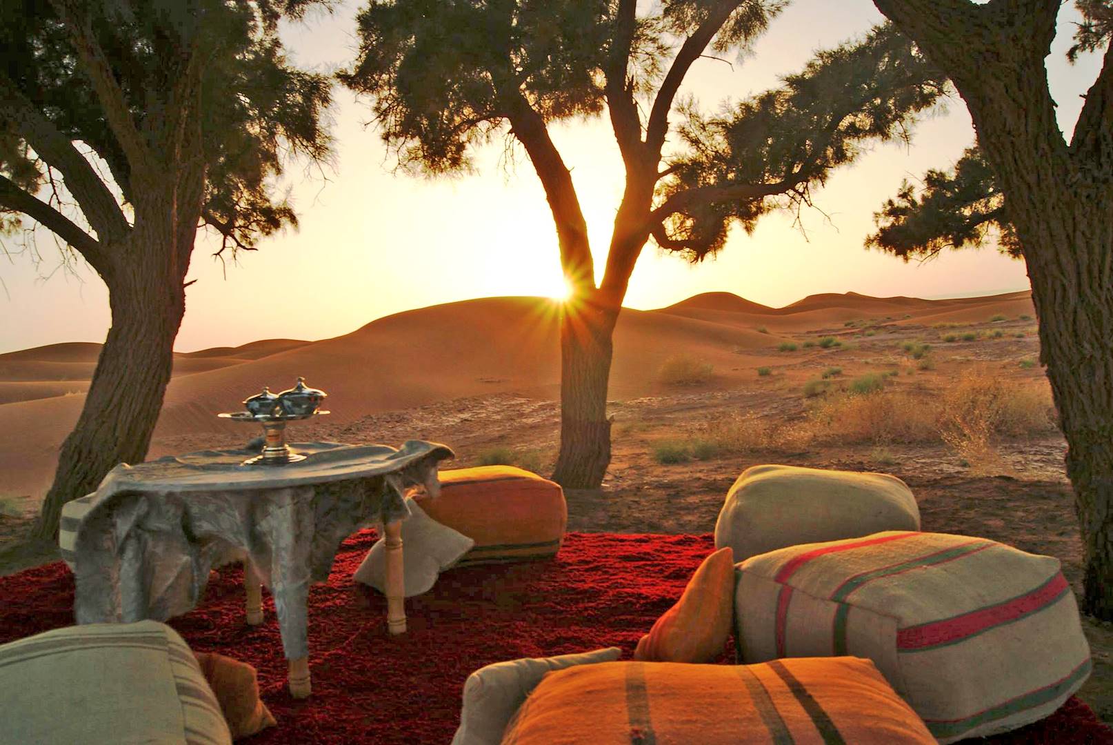 Bivouac dans les dunes de Chegaga - Maroc
